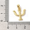 Rack Plating Brass Pendants KK-Z056-06G-3