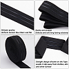 Gorgecraft Flat Polyester Non-Slipped Elastic Cord OCOR-GF0003-16C-01-6