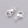 304 Stainless Steel Lobster Claw Clasps X-STAS-E464-21D-S-1