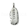 304 Stainless Steel Pendants STAS-C099-01AS-1