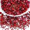 2 Bag Glass Round Beads Set JX547D-1