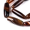 Natural Agate Dyed Beads Strands G-T138-230D-3