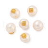 Round Natural Freshwater Pearl Beads PEAR-K009-13G-1