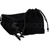 CREATCABIN Rectangle Velvet Drawstring Pouches TP-CN0001-03A-02-1