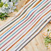 SUPERFINDINGS 14Pcs 14 Styles Polycotton & Polyester Ribbon OCOR-FH0001-35B-4