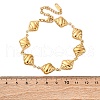 304 Stainless Steel Link Bracelets for Women BJEW-Z125-03G-03-3