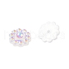 UV Plating Acrylic Cabochons OACR-H121-01E-2