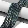 Natural Blue Tourmaline Beads Strands G-B088-D12-01-2