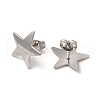 Non-Tarnish 304 Stainless Steel Stud Earrings for Women EJEW-I281-39P-2