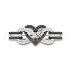 Heart & Infinity Alloy with Crystal Rhinestone Finger Rings for Women FS-WG07318-02-2