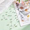 ANATTASOUL 2Pcs 2 Colors ABS Plastic Imitation Pearl Beaded Double Layer Necklaces Set NJEW-AN0001-20-7