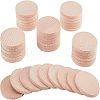 Beech Wooden Round Pieces WOOD-WH0119-05D-1