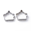 Tarnish Resistant 304 Stainless Steel Cookie Cutters DIY-E012-13A-6