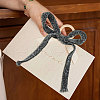 Polyester Chenille Ribbon OCOR-WH0097-36C-5