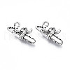 Tibetan Style Alloy Pendants TIBE-N010-60-3