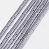 Electroplate Non-magnetic Synthetic Hematite Beads Strands G-J162-B-05-1