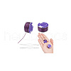  2 Rolls Special Coated Polyester Beading Threads OCOR-NB0002-06F-8