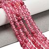 Natural Green Jade Beads Strands G-B128-A06-02-2