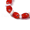 Handmade Lampwork Beads Strands LAMP-G154-07M-3