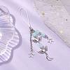 Imitation Gemstone Acrylic Mobile Straps HJEW-JM02637-05-2