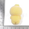 Flocky Resin Pendants RESI-S017-05F-3