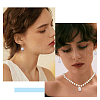 FIBLOOM 1 Strand Baroque Natural Keshi Pearl Beads Strands PEAR-FI0001-08-7