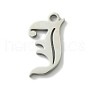 Non-Tarnish 201 Stainless Steel Pendants STAS-B055-01P-J-1