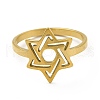 Ion Plating(IP) 201 Stainless Steel Finger Rings RJEW-G278-38G-2