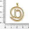 Brass Micro Pave Cubic Zirconia Pendants KK-S526-13G-C-3