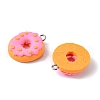 20Pcs Resin & Handmade Polymer Clay  Pendants FIND-FS0001-20-4