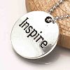 Tibetan Style Alloy Pendants TIBEP-Q078-22AS-RS-6