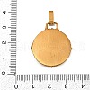 304 Stainless Steel Pendants STAS-V012-01AG-3