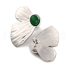 304 Stainless Steel Stud Earrings EJEW-Z057-08P-2