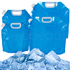 CREATCABIN 4Pcs 2 Styles Plastic Outdoor Water Bag AJEW-CN0002-71-1