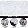 BENECREAT 5M Paillette Tassel Polyester Ribbon Trim OCOR-BC0006-56B-4