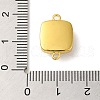 Synthetic Opal Connector Charms KK-S370-04G-01-3