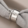 2Pcs Couple Alloy Cuff Rings for Men Women FS-WG1C6B4-01-3