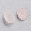 Natural Rose Quartz Cabochons G-L514-029E-3