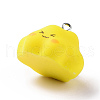 Opaque Resin Pendants RESI-D063-03C-3