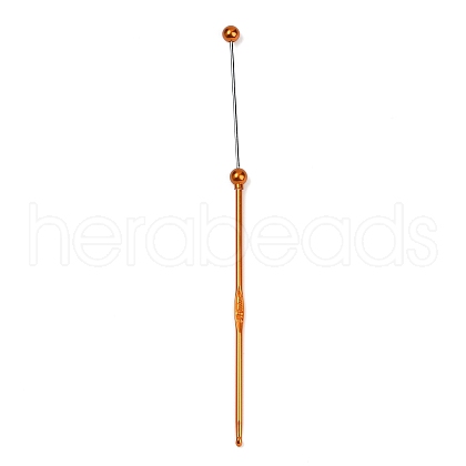 DIY Alloy Beadable Crochet Hooks AJEW-A064-02C-1
