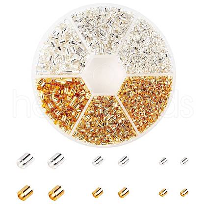 ARRICRAFT Brass Crimp Beads KK-AR0001-17-1