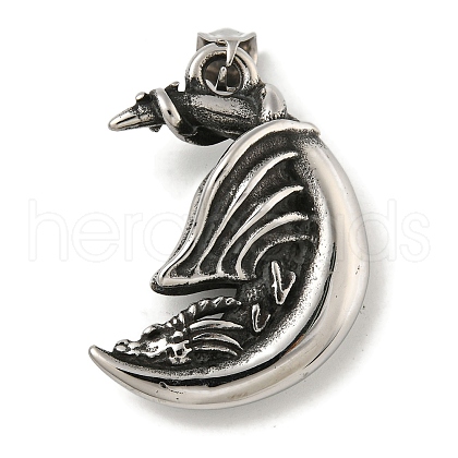 316 Surgical Stainless Steel Pendants STAS-Z073-85AS-1