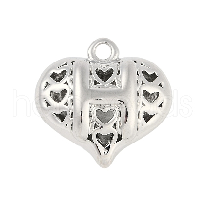 Hollow Brass Pendants for Valentine's Day KK-M289-03H-P-1