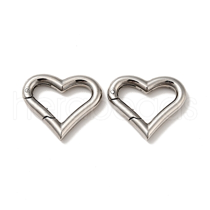 Non-Tarnish Vacuum Plating 304 Stainless Steel Spring Gate Rings STAS-G275-01P-1