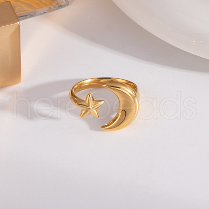 Stainless Steel Cuff Rings for Women OK6471-1-1