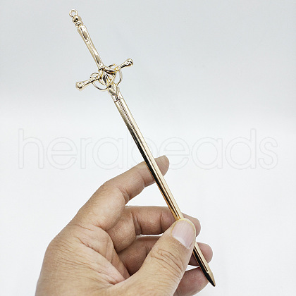 Alloy Flow Su Sword Hairpin Ancient Costume Headwear Hairpin Electroplating Pendant Sword ST0208864-1