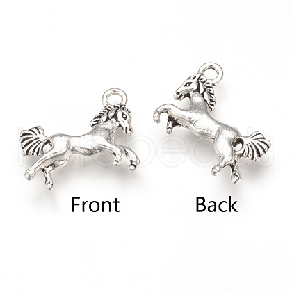 Tibetan Style Alloy Pendants TIBEP-T002-31AS-RS-1