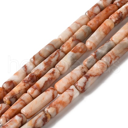 Natural Red Netstone Beads Strands G-D464-47-1