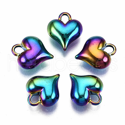 Rainbow Color Alloy Charms PALLOY-S180-052-RS-1