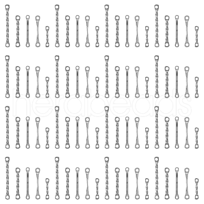 DICOSMETIC 150Pcs 5 Styles 304 Stainless Steel Connector Charms STAS-DC0016-22-1
